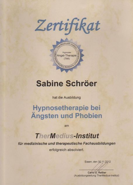 Hypnose bei Ängsten und Phobien